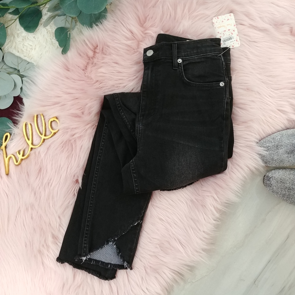 Free People Women's Sunny Mid-rise Skinny Jeans - Picture 2 of 8